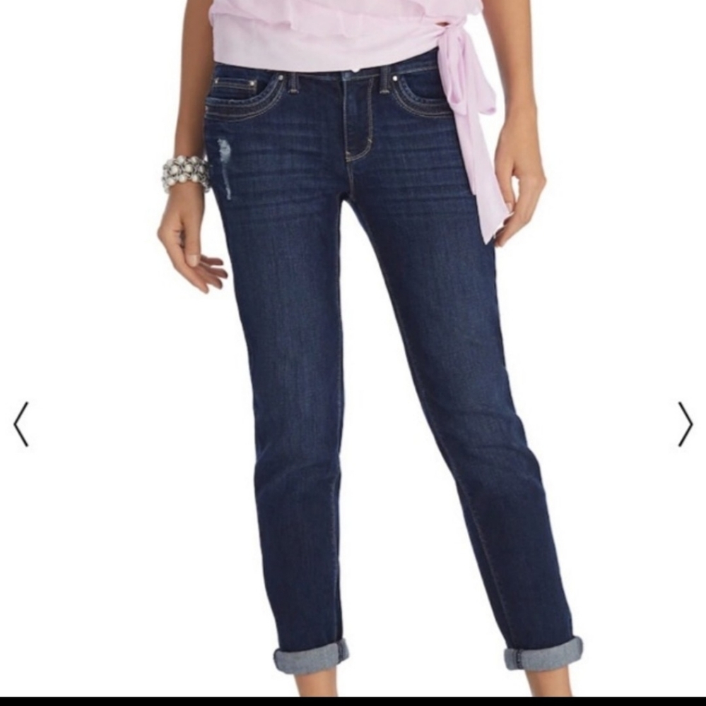 WHBM Blue Jeans - White House Black Market